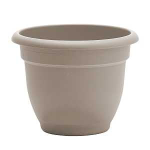 PLANTER PLASTIC PEBBLE STN 6IN