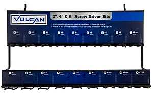 RACK BIT SCREWDRIVR 19SKU 2IN 