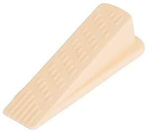 DOOR STOP WEDGE HVY DUTY ALMND