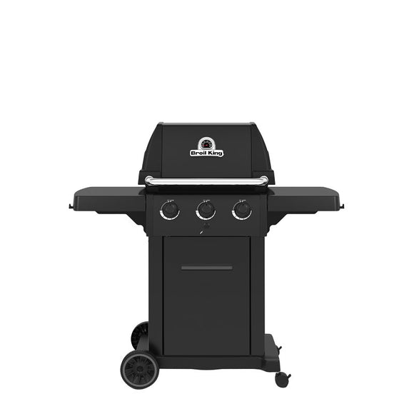 Broil King Royal Series 824154 Gas Grill, 40,000 Btu, Liquid Propane, 3-Burner, 330 sq-in Primary Cooking Surface