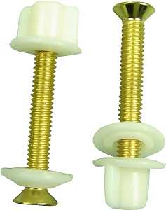 TOILET SEAT BRASS BOLTS       