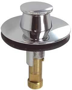 DRAIN STOP LIFT/TURN CHROME   