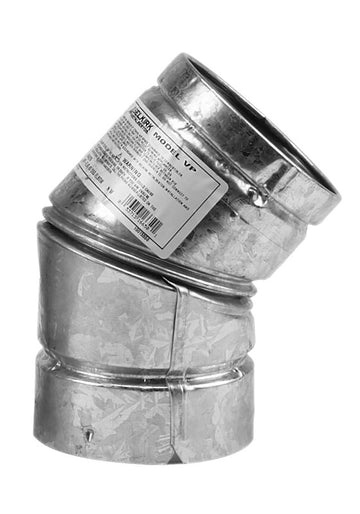 Selkirk 244216 Pellet Vent Elbow, 4 in Connection