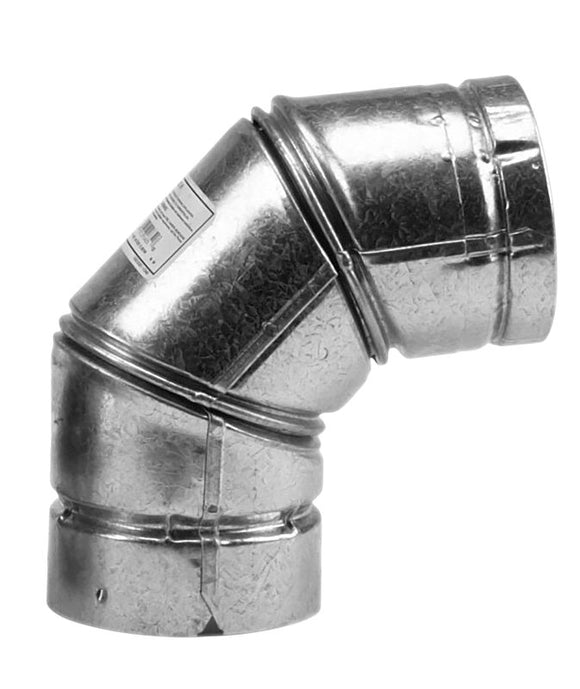 PLLT STOVE ELBOW 90DEG SS 4IN
