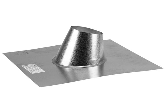 Selkirk 244825 Adjustable Pellet Flashing, 4 in Pipe