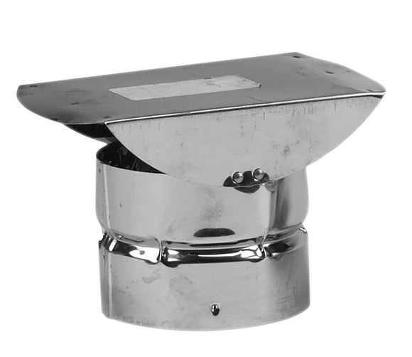 HORZ TERMINATION CAP SS 4IN