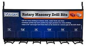 RACK BIT DRL ROTARY MSNRY 6SKU