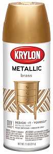 SPRAY PAINT METALIC BRASS 11OZ