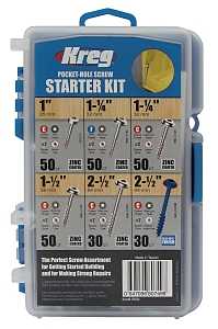 SCREW STARTER KT PCKT-HL 260PC