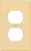 WALL PLATE 1GANG DPLX RECPT IV