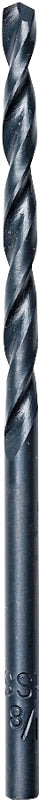 Milwaukee Thunderbolt 48-89-2727 Jobber Drill Bit, 21/64 in Dia, 4-5/8 in OAL, Parabolic Flute, 3-Flute, 3-Flat Shank
