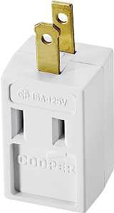 PLG OUTLET 3 WHT 15A 125V     
