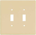 WALL PLATE 2 GANG TGL JUMBO IV