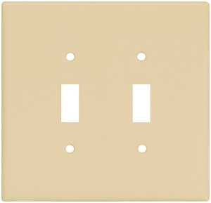 WALL PLATE 2 GANG TGL JUMBO IV