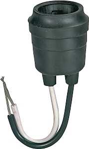 RUBBER PIGTAIL LAMPHOLDER     