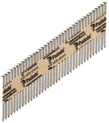 Paslode 650237 Framing Nail, 2-3/8 in L, Low Carbon Steel, Bright, Round Head, Smooth Shank
