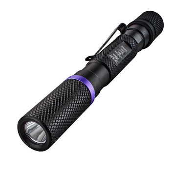 Police Security 98343 UV Inspection Penlight, Small, AAA Battery, Alkaline Battery, LED Lamp, 1 to 99 Lumens, Black