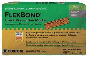 MORTAR THIN SET GRAY 50LB     