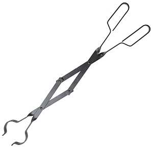 TONGS FIREPLACE IRON 26IN BLK 