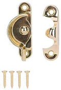 SASH LOCK 2-1/2IN BRASS PLATED