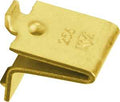 SUPPORT SHELF ADJ BRASS LOOK  