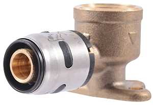 ELBOW DROP EAR PLSTC 90D 1/2IN