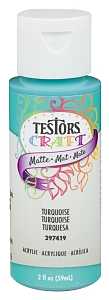 PAINT CRAFT ACRY MAT TURQ 2OZ 