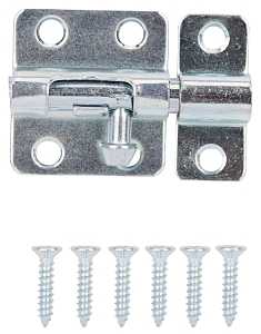 BARREL BOLT STL 2IN ZINC PLATE