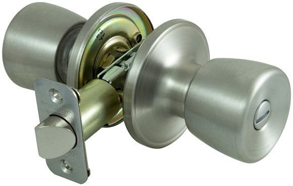ProSource TS610BRA4V Privacy Lockset, Tulip Design, Stainless Steel