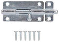BARREL BOLT STL 4IN ZINC PLATE