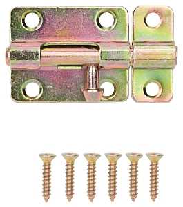 BARREL BOLT STL 2-1/2IN SATBRS