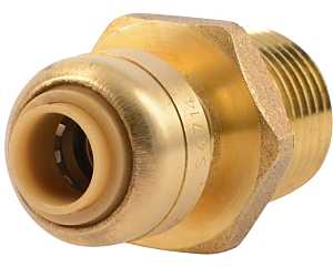 PUSH FIT ADAPTER 1/4SBX 1/2MPT