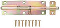 BARREL BOLT STL 6IN SAT BRASS 