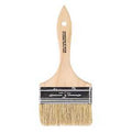 BRUSH CHIP WHITE BRISTLE 4IN  
