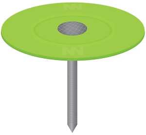 NAIL CAP PLASTIC RS EG 2 IN 2M