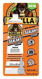 SEALANT SILICONE 2.8OZ TUBE   