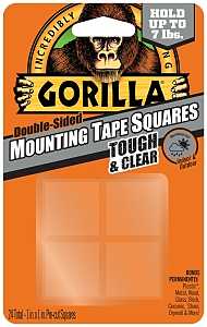 TAPE SQUARE CLR MOUNT         