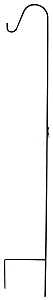 HOOK SHEPHERD SGL BLACK 84IN  