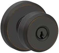 KNOB KEYED BOWERY AGED BRONZE 