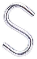 HOOK S STEEL 1-1/2IN BRIT ZINC