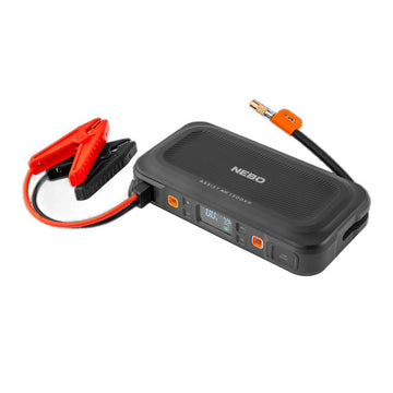 Nebo Assist Air 1500XP NEB-JMP-0005 Jump Starter and Air Compressor, 12 V, 1500 A, Lithium Polymer Battery