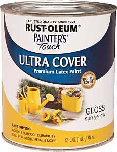 PAINT ACRY GLOSS SUN YELLOW QT