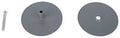 PLATE HOLE COVER 2-5/8DIA GRAY