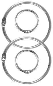 RINGS BINDER ASST 1 TO 2IN    