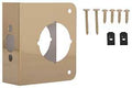DOOR REINFORCER 4X4-1/2IN BRS 