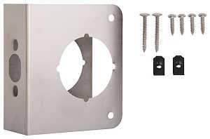 DOOR REINFORCER 4X4-1/2IN NICK