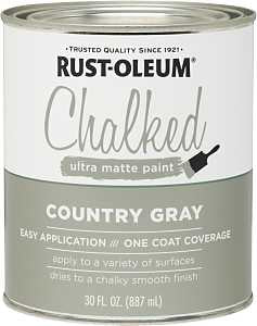 PAINT CHALKED COUNTRYGRAY 30OZ
