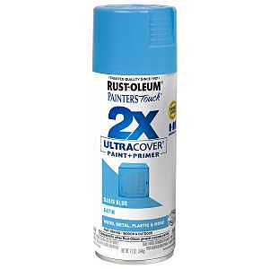 PAINT SPRAY SATIN OASIS BLUE  