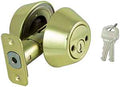 DEADBOLT DBL CYLINDER PB KA3  