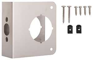 DOOR REINFORCR 4-1/4X4-1/2 NIC